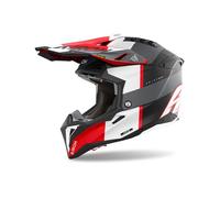Casco Off-Road Airoh AVIATOR 3 MONARCH Grey/Red Matt