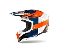 Casco Off-Road Airoh AVIATOR 3 MONARCH Orange Gloss