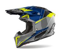 AIROH AIROH - Casco Aviator 3 Push Blue Gloss XS
