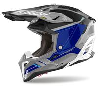 Airoh Aviator 3 Saber, casco a croce M male Grigio/Blu/Nero