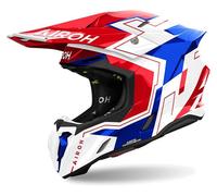 Casco Off-Road Airoh TWIST 3 DIZZY Blue/Red Gloss