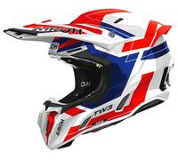 Airoh Twist 3 Dynasty, casco da motocross XS female Blu/Rosso/Bianco