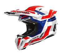 Casco Off-Road Airoh TWIST 3 DYNASTY Red/Blue Gloss