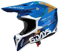 Casco Off-Road Airoh WRAAAP 6DAYS ® ITALY 2025 Gloss Taglia:M
