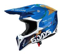 Casco Off-Road Airoh WRAAAP 6DAYS ® ITALY 2025 Gloss