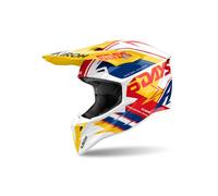 Casco Off-Road Airoh WRAAAP 6DAYS SPAIN 2024 Gloss Taglia:XL