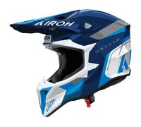 Casco Off-Road Airoh WRAAAP CONQUER Blue Gloss