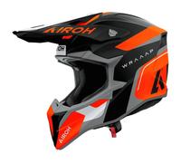 Casco Off-Road Airoh WRAAAP CONQUER Orange Matt Taglia:XXS