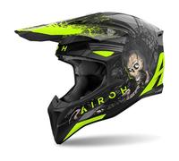 AIROH CASCO OFFROAD WRAAAP DARKNESS MATT L