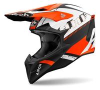 Casco Off-Road Airoh WRAAAP FEEL Orange Matt Taglia:S