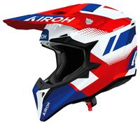 Casco Off-Road Airoh WRAAAP VISION Red/Blue Gloss
