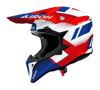 Casco Off-Road Airoh WRAAAP VISION Red/Blue Gloss