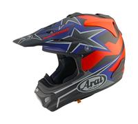 Casco MX-V EVO STARS & STRIPES DARK Nero Rosso ARAI - UE: M