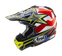 Casco Off-Road Arai MX-V EVO Stars&Stripes Fluor Yellow Taglia:S