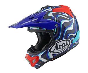 Casco Off-Road Arai MX-V EVO Stream Blue Taglia:XL