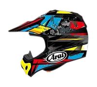 Arai MX-V EVO Track Casco da motocross, nero-multicolore, taglia S per maschi