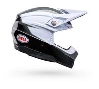 Bell Moto-10 Mips Falcon, casco da motocross S male Nero/Grigio/Bianco