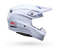 Bell Moto-10 MIPS Casco da motocross, bianco, taglia L per maschi