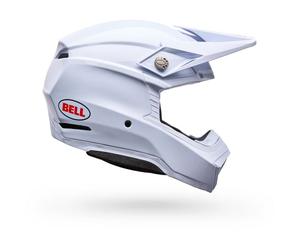 Casco Off-Road Bell Moto-10 Mips Solid White Taglia:XL