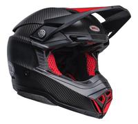 Casco Off-Road Bell Moto-10 Spherical Satin/Gloss Black/Red Taglia:XS
