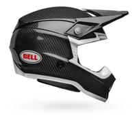 Casco Off-Road Bell Moto-10 Spherical Solid Gloss Black/White Taglia:L