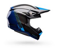 Casco Off-Road Bell Moto-10 Spherical Strike Blue Taglia:M