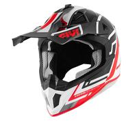 Casco Off-Road Givi 70.1 LOGIC Nero / bianco / rosso
