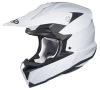 HJC i50 Solid Casco di motocross, bianco, taglia S