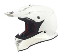 Casco Off-Road KYT SKYHAWK Plain White Taglia:S