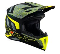 §Casco Cross Suomy X-Wing Reel Giallo Fluo Opaco§