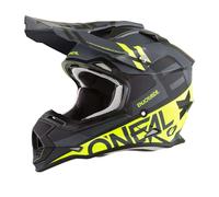 Casco Oneal Spyde Serie 2 2021 - Nero/Alta visibilit - Taglia L