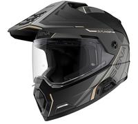 Casco Outlander in rete con auricolare, SENA (nero opaco) 2XL