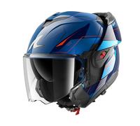 Casco OXO MEKARIUM Blu Rosso SHARK - UE: 2XL