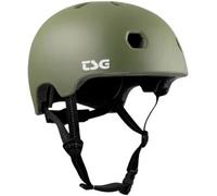 Tsg, Meta Solid Color, Casco Da Bici, Oliva, S/M_35, Unisex Bambini