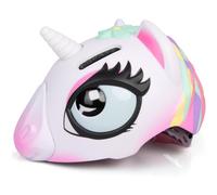 Casco per bambini con unicorno 3D, casco da bicicletta per bambina e ragazzo, certificato di sicurezza, caschi