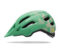 Casco per bambini Giro Fixture II MIPS Youth Mat Green Rush