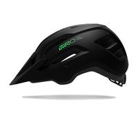 Giro - Fixture II Caschi - Adolescenti Unisex - Attrezzature di Protezione, Casco da bicicletta, Casco per il tempo libero, Casco per il tempo libero, Nero/Verde, UY