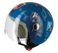 casco per bambini Junior S775 Space Explorer Child-blu S-line