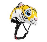 Casco per Bambini | Motivo Tigre Regolabile per Monopattino - Casco Per Bambina | per Bambini 2 ai 6 Anni Spostamenti Quotidiani Gite Fine Settimana Andare in Bici Scuola Uso