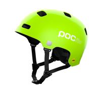 POC POCito Crane MIPS Fluorescent Yellow/Green 51-54 Casco da ciclismo per bambini