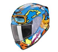 Casco Per Bambini Scorpion EXO-JNR Air Fun (Blu/Arancione) Taglia: YS (49)