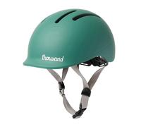 Thousand Jr. Casco Bici Bambino - Adesivi riflettenti rimovibili con fibbia magnetica anti-pizzicamento - Certificato CPSC CE ASTM Casco per Bicicletta, Roller e Skateboard Bambino - Green Dream