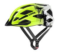 Uvex Casco bici Air Wing 2 bambini, leggero, regolabile, ventilato – 50-54 cm giallo/nero