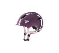 UVEX Oyo Plum/Dust Rose 50-54 Casco da ciclismo per bambini