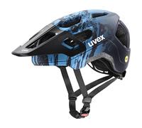 Casco per bambini Uvex React Jr. Mips Azure - Deep Space Matt (S4107080400) 52 - 56 cm