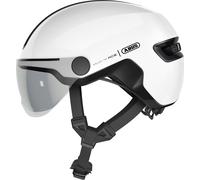 Casco per bicicletta Abus HUD-Y ACE WHITE - S con lampada LED ricaricabile - Nouvo