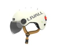 Casco per Bicicletta Bici Elettrica con Luce LIVALL L23 Bianco L 58 fino A 62 CM