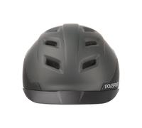 Casco per bicicletta da città per adulti Polisport E-City nero-grigio taglia 58
