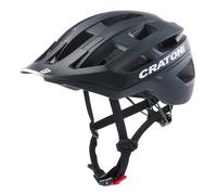 Casco per Bicicletta per Grande Teste CRATONI Allrace XXL Nero 60 fino A 65 CM