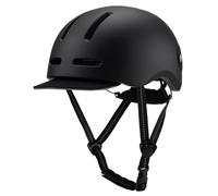 Casco per biciclette con visiera e foro di blocco, casco da skateboard anti-collisione con strato tampone all'interno, berretti di ebike traspiranti per gli adulti sport all'aperto, skateboard